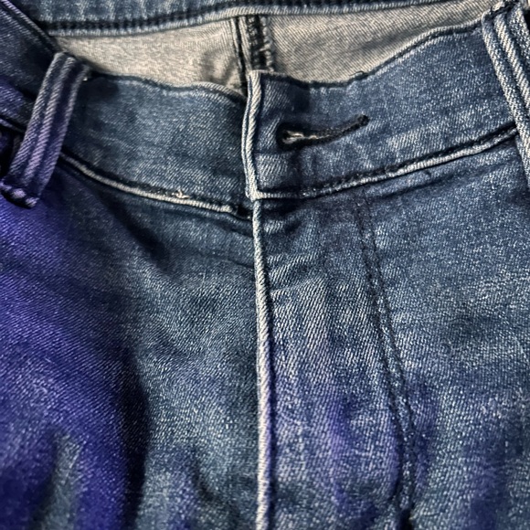 PacSun Denim Distressed Skinny Jeans High Rise w/Frayed Ankle Great Condition - Picture 5 of 6